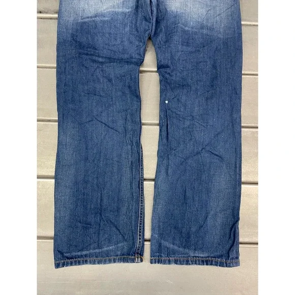 Levi's Men's Straight Jeans - Blue - Picture 16 of 16